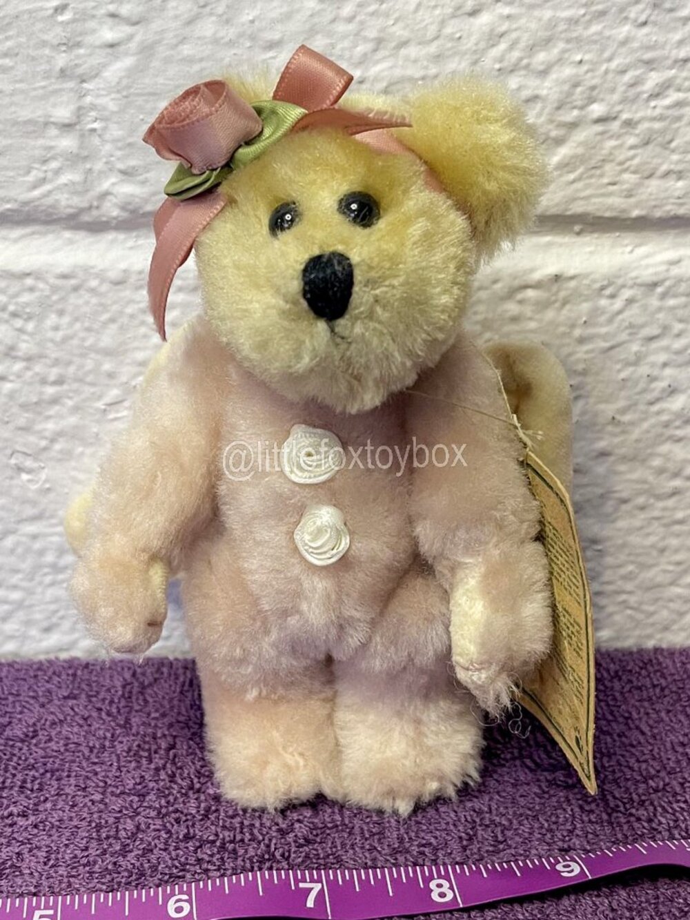 Boyds Bears Stella Goodnight Plush 5623-09 1997 Archive Collection Angel Bear WT